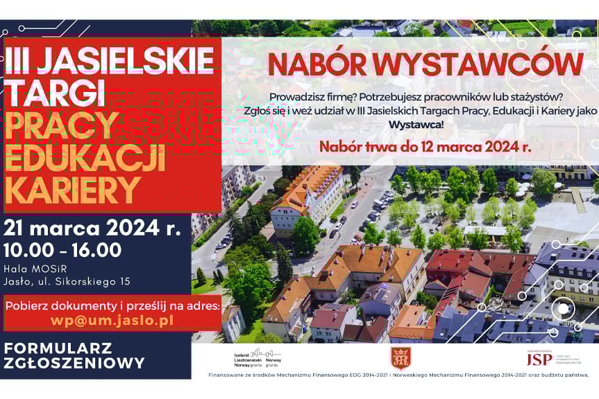 Ruszył nabór wystawców na III Jasielskie Targi Pracy, Edukacji i Kariery