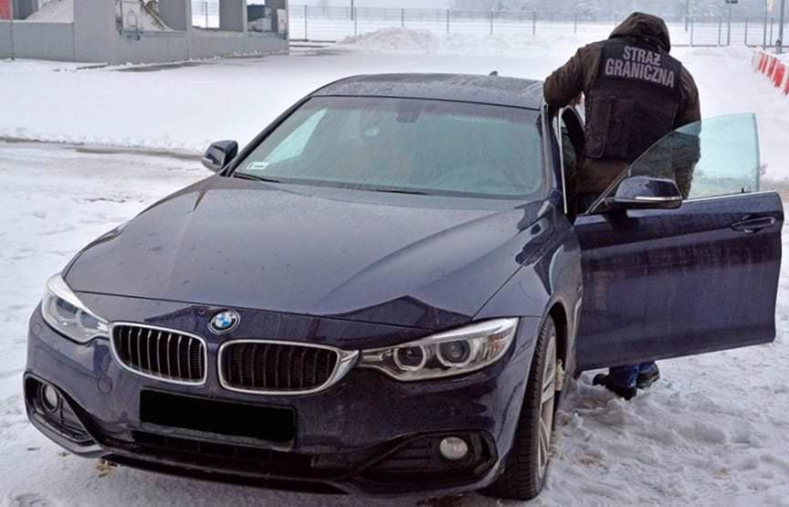 Samochód skradziony w Holandii odnaleziono w Budomierzu