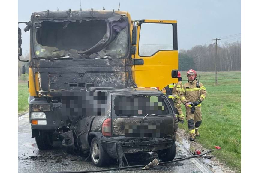 Śmiertelny wypadek w Czarnej Sędziszowskiej