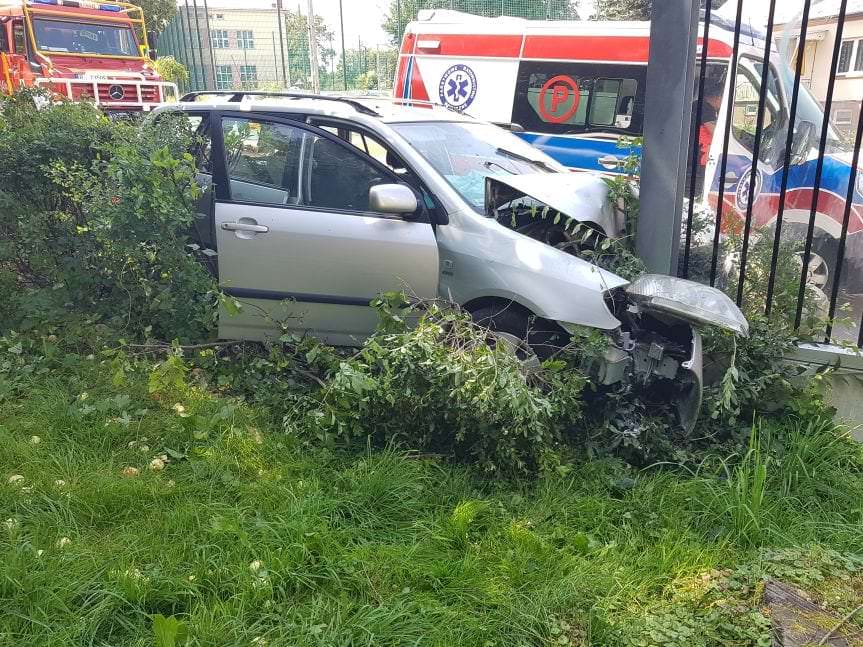 Sobotnia kolizja na ul. Konopnickiej w Krośnie