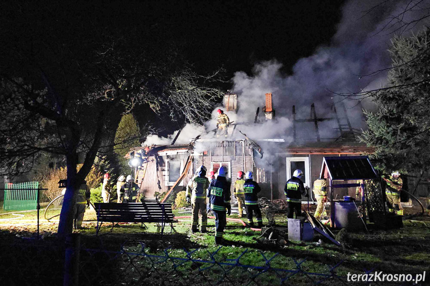 Tragiczny pożar domu w Potoku