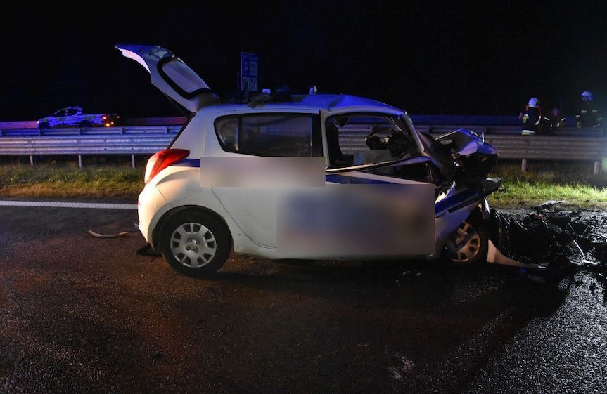 Tragiczny wypadek na A4. Nie żyje mieszkaniec Rzeszowa