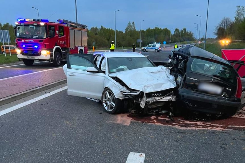 Tragiczny wypadek na obwodnicy Leżajska. Zginęły dwie osoby