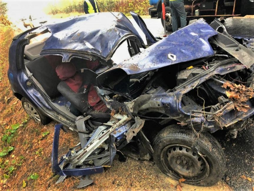 Tragiczny wypadek drogowy w Dąbrówce