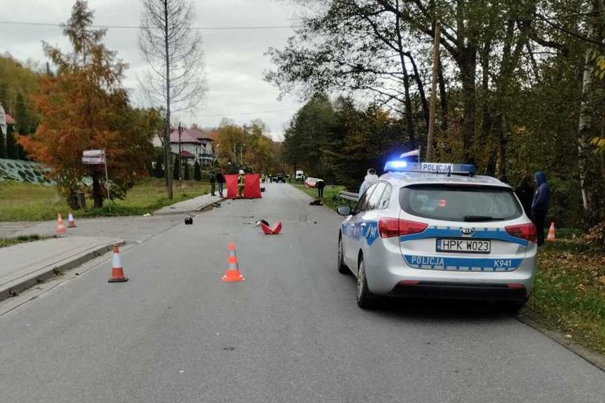 Tragiczny wypadek w Gwoźnicy Górnej