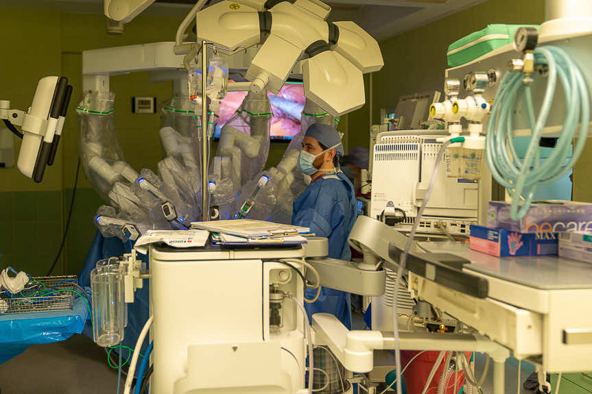 Tysiąc operacji w asyście robota chirurgicznego da Vinci