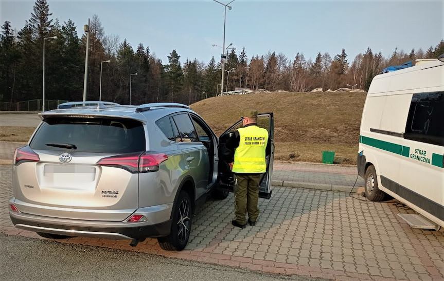 Ukradł samochód we Włoszech, zatrzymali go w Barwinku