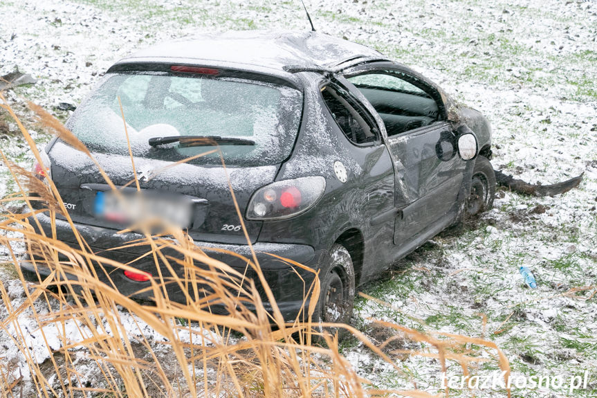 Wrocanka. Wypadek na ul.Świętej Rozalii