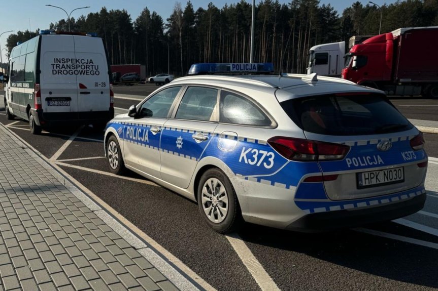 Współpraca niżańskich policjantów z Inspekcją Transportu Drogowego