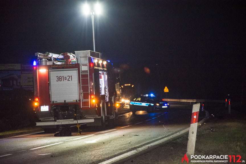 Wypadek dwóch pojazdów osobowych, 1 osoba ranna w Tarnobrzegu. 