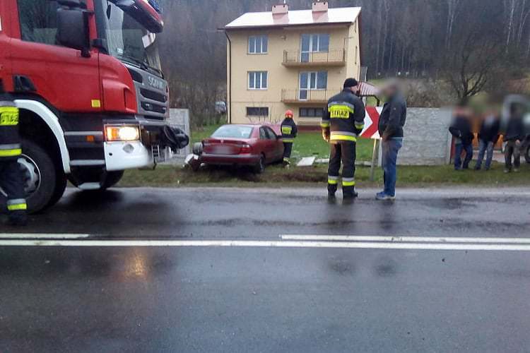 Wypadek w Bykowcach