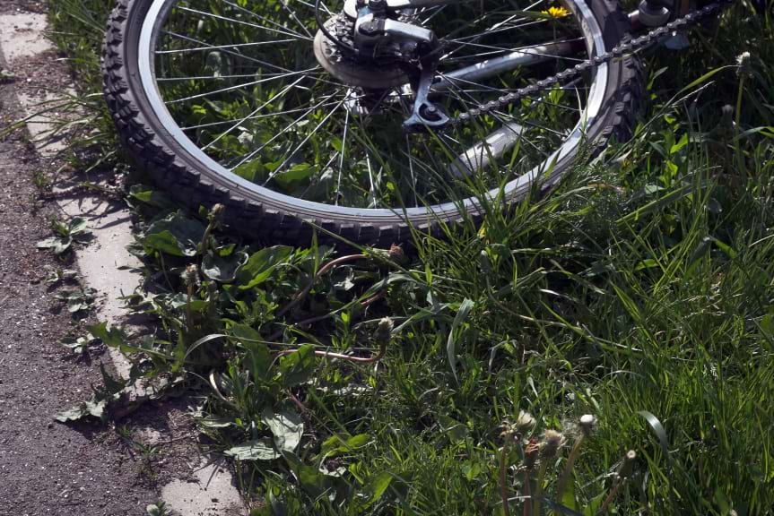Wypadek w Głowaczowej, poszkodowany rowerzysta