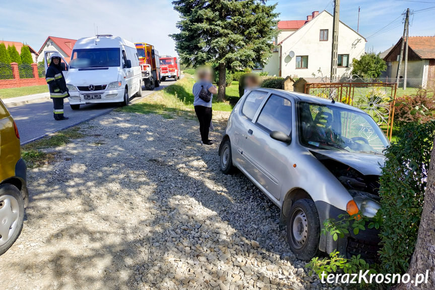 Wypadek w miejscowości Głowienka