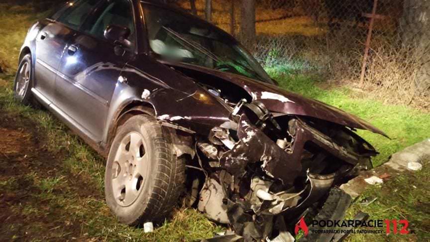 Wypadek w Piaskach. Kierowca Audi miał ponad 2 promile