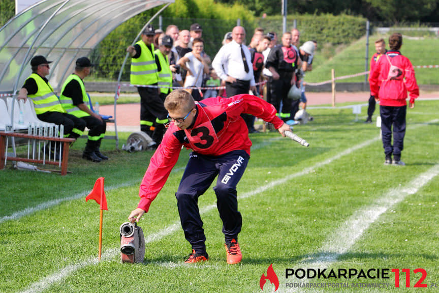 Zawody sportowo - pożarnicze w Korczynie