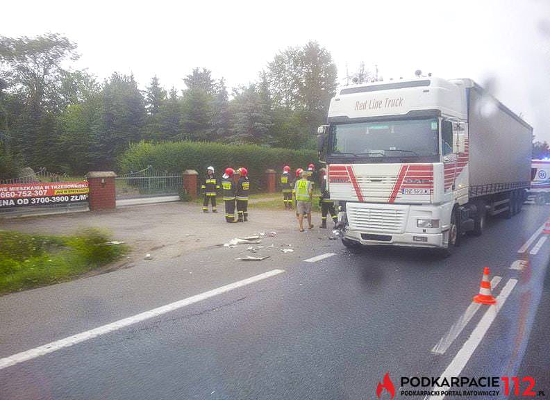 Zdarzenie drogowe w Rudnej Małej