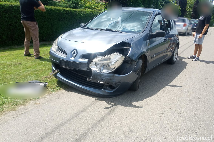 Zderzenie na skrzyżowaniu w Jedliczu