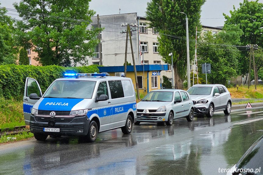 Zderzenie suzuki i renault