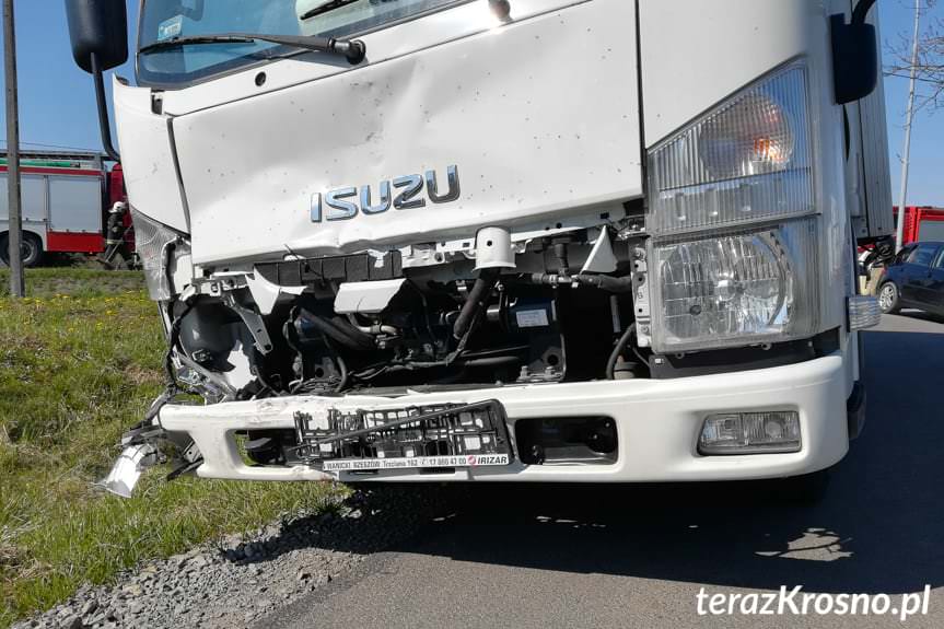 Iwonicz.Najechanie na tył volkswagena