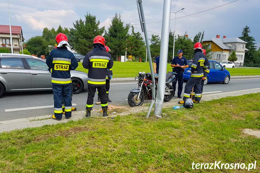 Kolizja na ul. Bieszczadzkiej