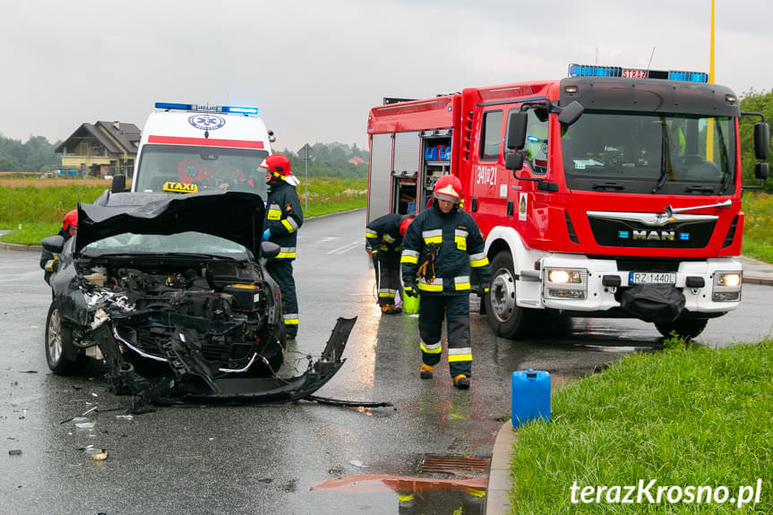 Kolizja na ul. Lotników