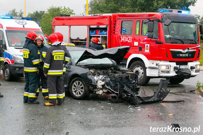 Kolizja na ul. Lotników