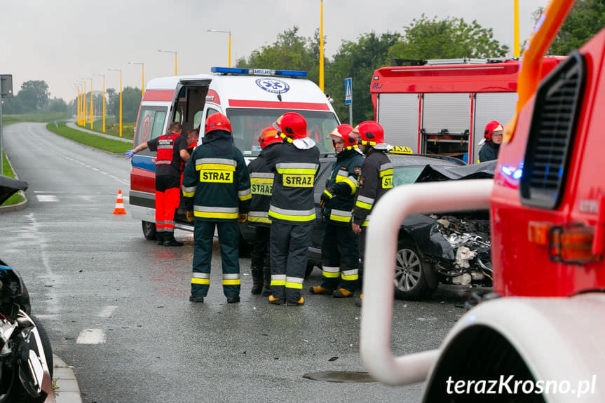 Kolizja na ul. Lotników