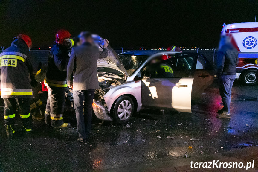 Kolizja na ul. Zręcińskiej