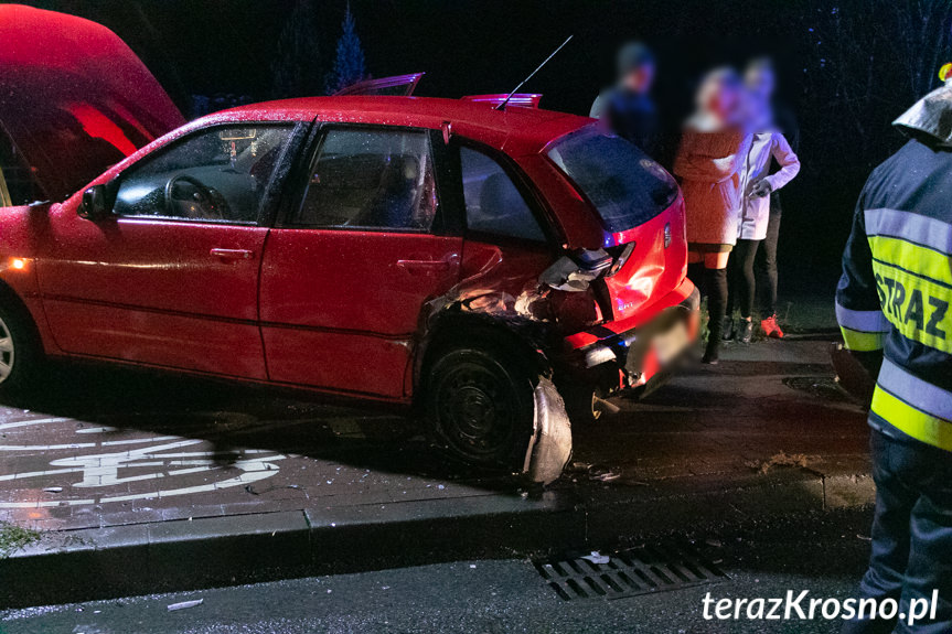 Kolizja na ul. Zręcińskiej