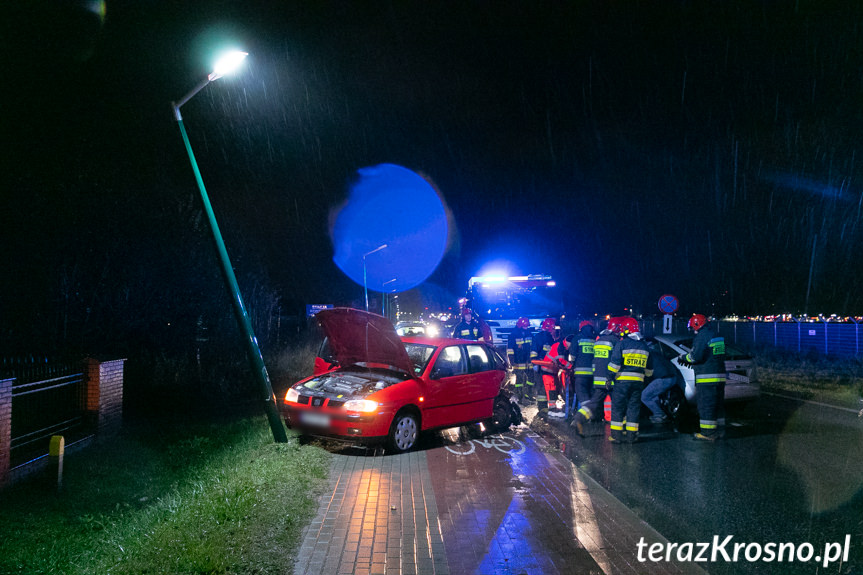 Kolizja na ul. Zręcińskiej
