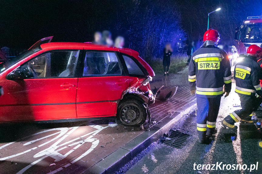 Kolizja na ul. Zręcińskiej