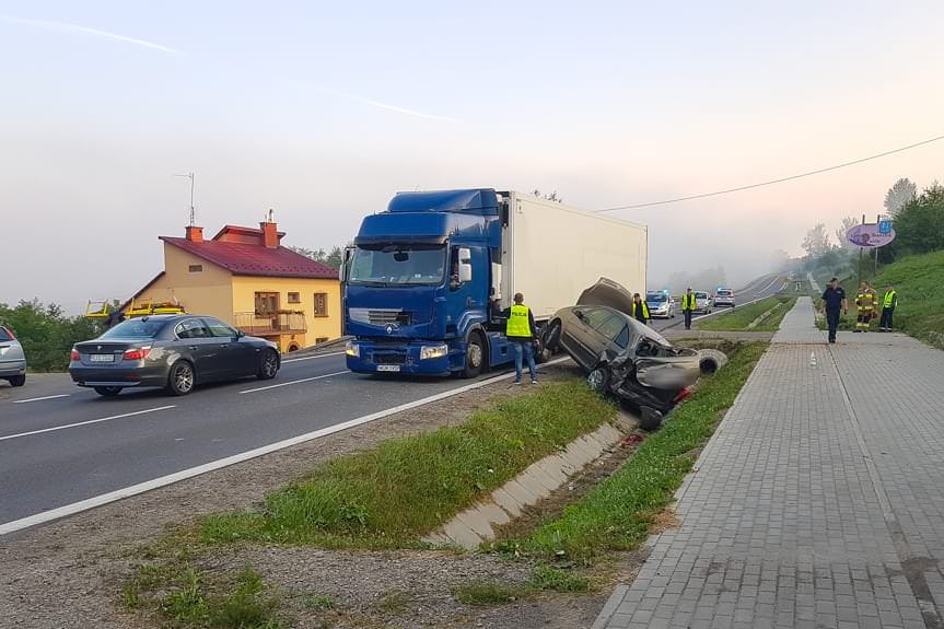 Kolizja w Bukowej