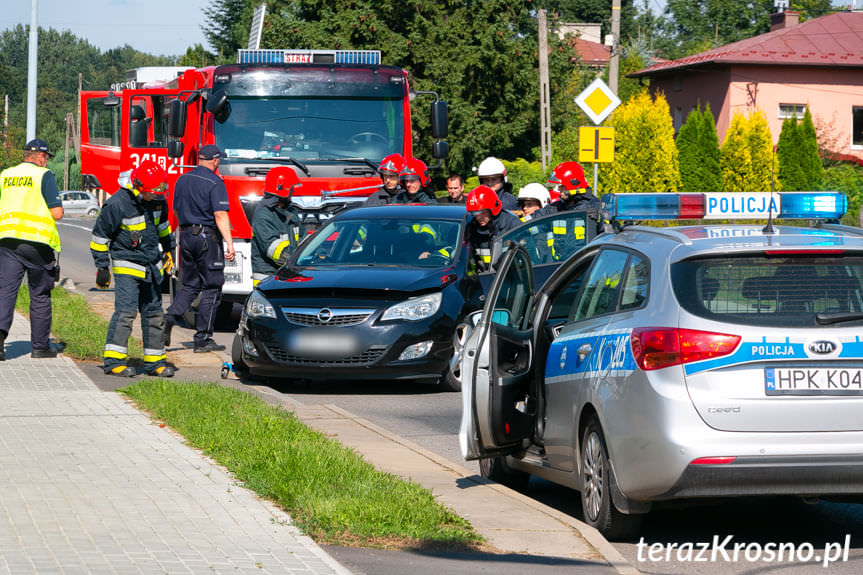 Kolizja w Jedliczu