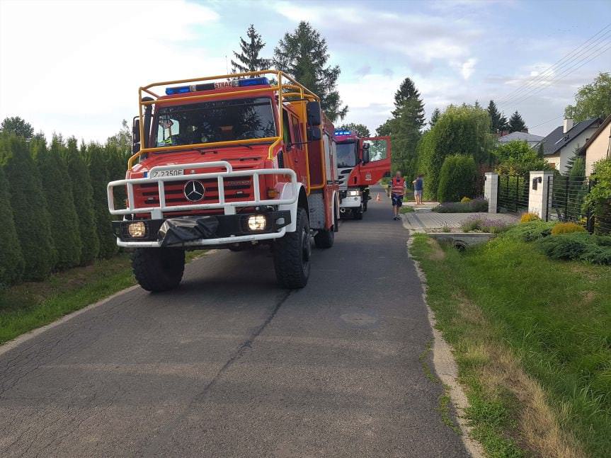 Kolizja w Krośnie. Kierujący Volkswagenem uderzył w przepust