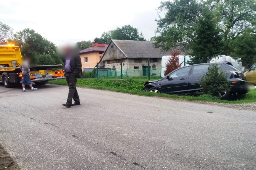 Kolizja w Odrzechowej