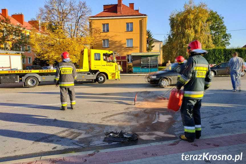 Kolizja w Polance