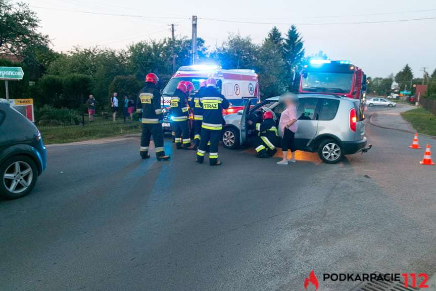 Kolizja w Świerzowej Polskiej