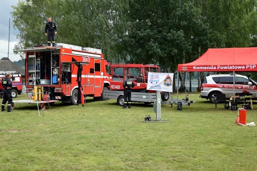 "Kręci mnie bezpieczeństwo - nad wodą" w Polańczyku