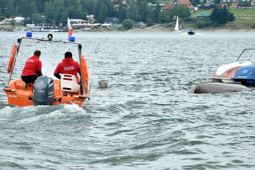 "Kręci mnie bezpieczeństwo - nad wodą" w Polańczyku