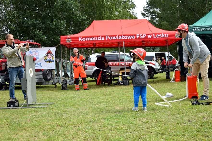 "Kręci mnie bezpieczeństwo - nad wodą" w Polańczyku
