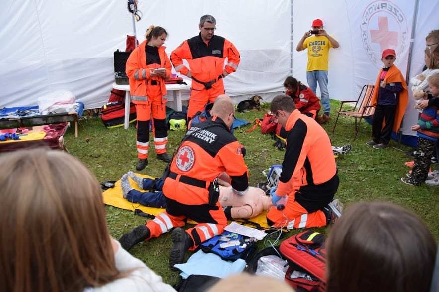 "Kręci mnie bezpieczeństwo - nad wodą" w Polańczyku