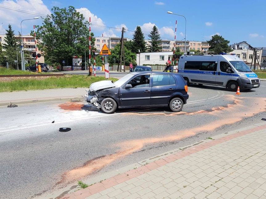 KROSNO. Zderzenie Volkswagena i Seata