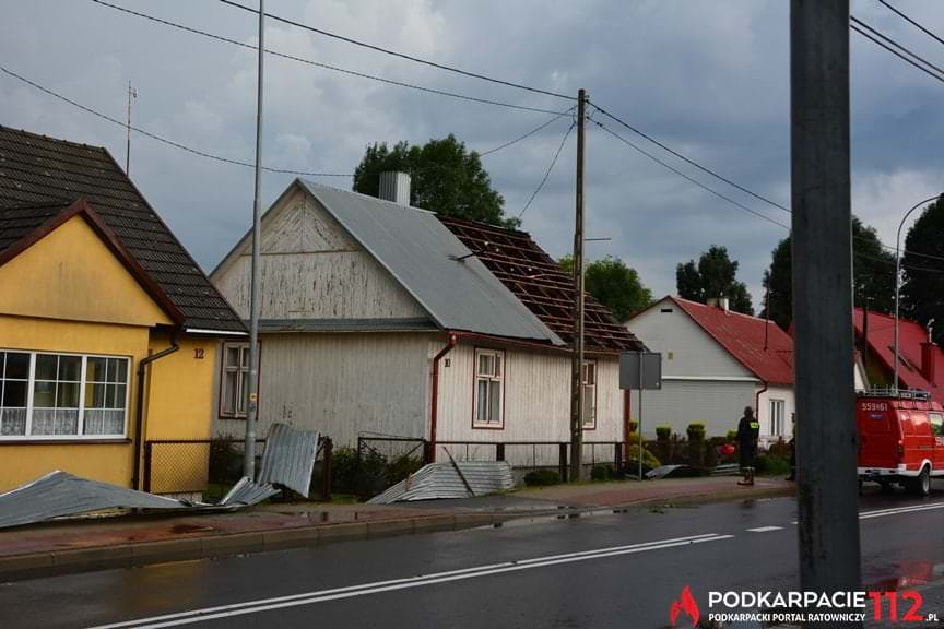 Nawałnica w Stalowej Woli