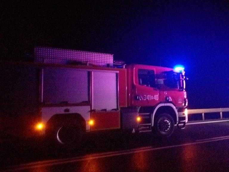 Nocne zderzenie na zakręcie śmierci 