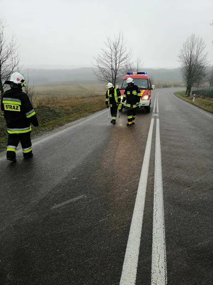 Plama oleju na kilka powiatów 