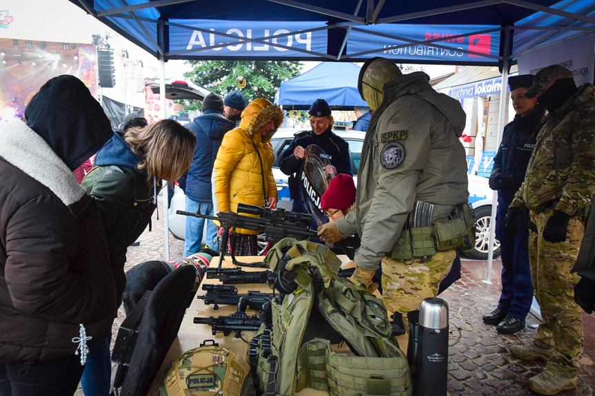Podkarpaccy policjanci grali z WOŚP