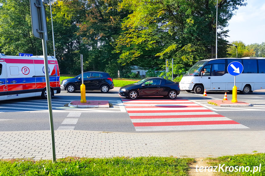 Potracenie na przejściu dla pieszych