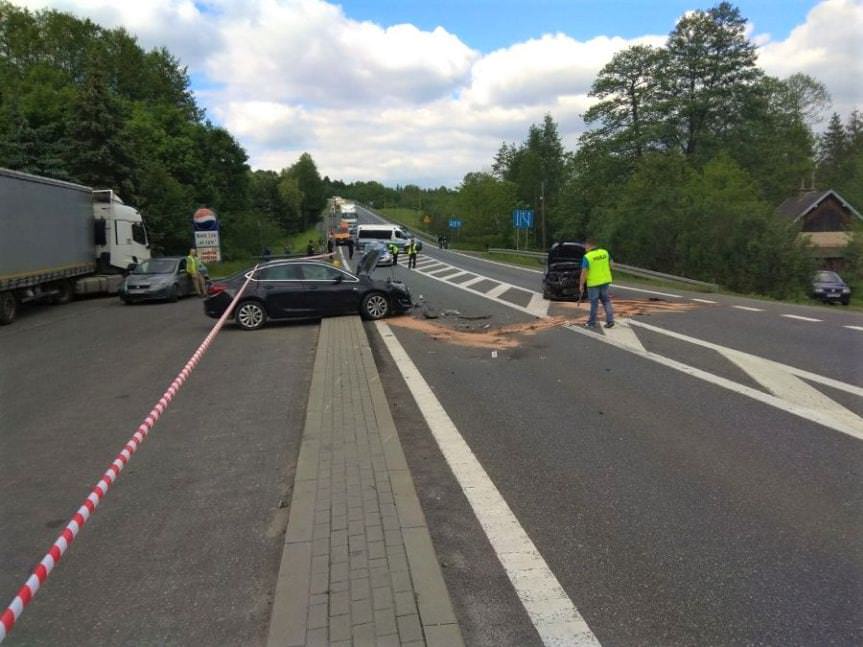 Poważny wypadek drogowy w Żyznowie