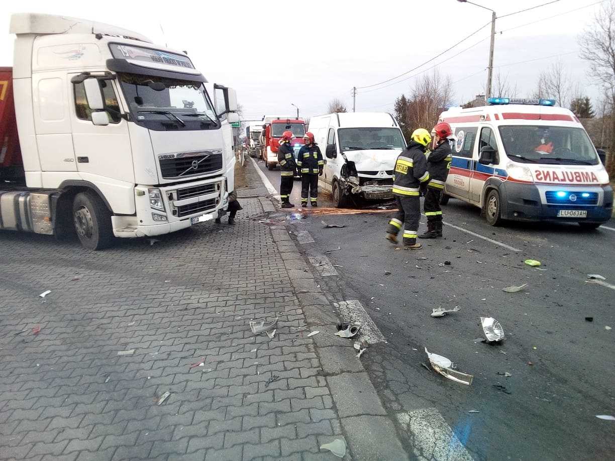 Poważny wypadek w Pilznie