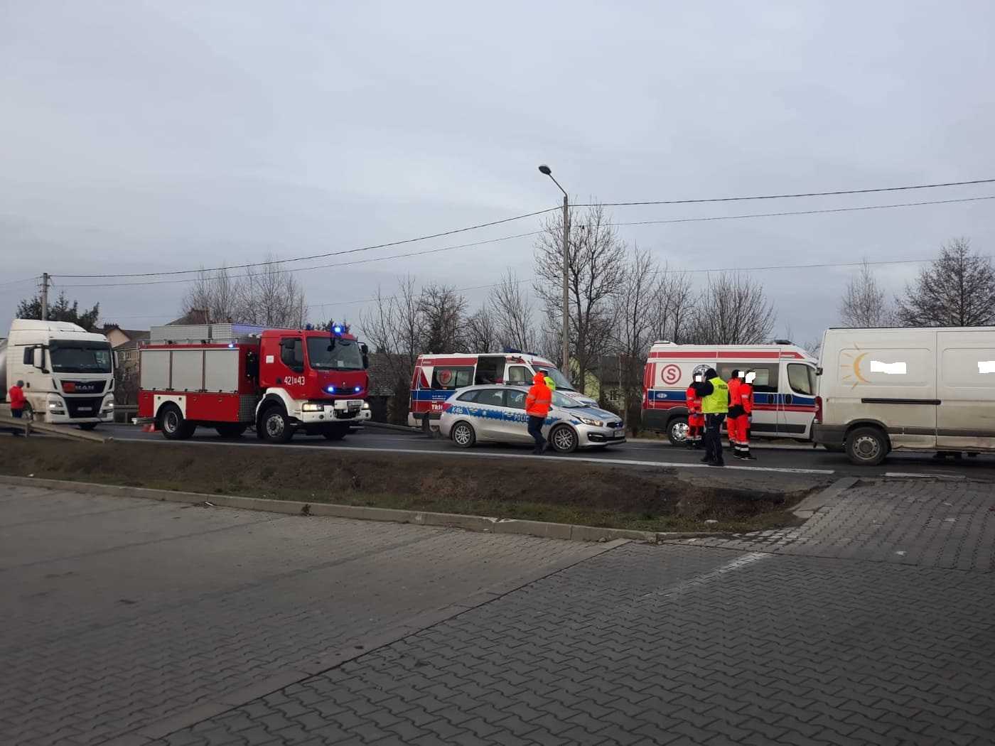 Poważny wypadek w Pilznie